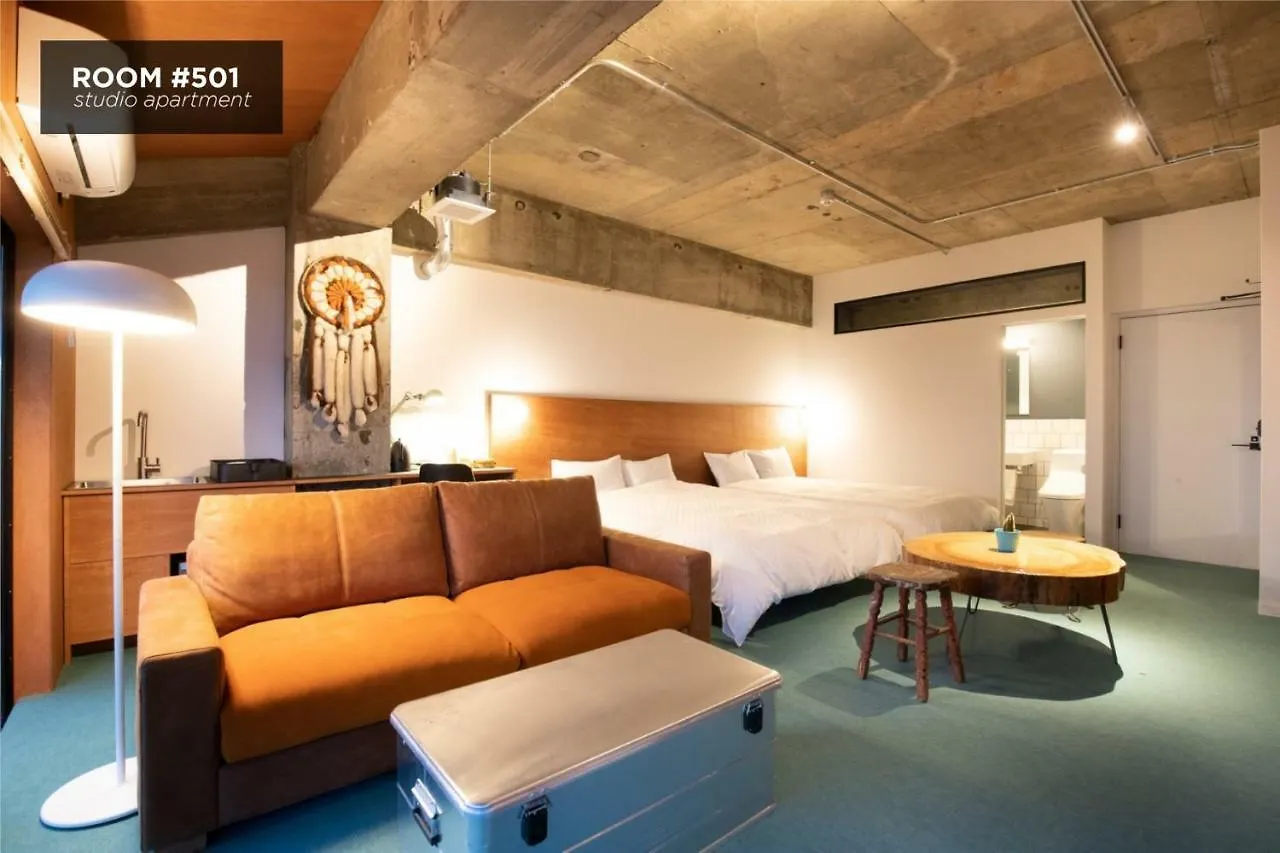 Apartmanhotel Earthmans Amemura Oszaka